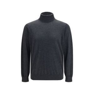 Giorgio Armani Gray Cashmere Men's Turtleneck
